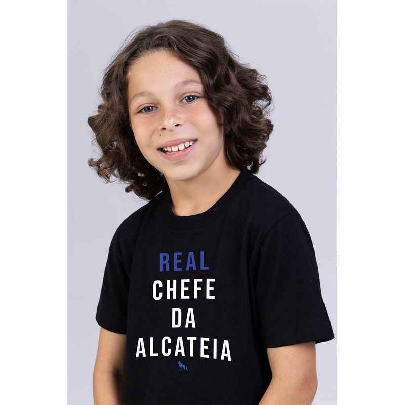 Camiseta-Real-Chefe-Menino-Acostamento-Kids
