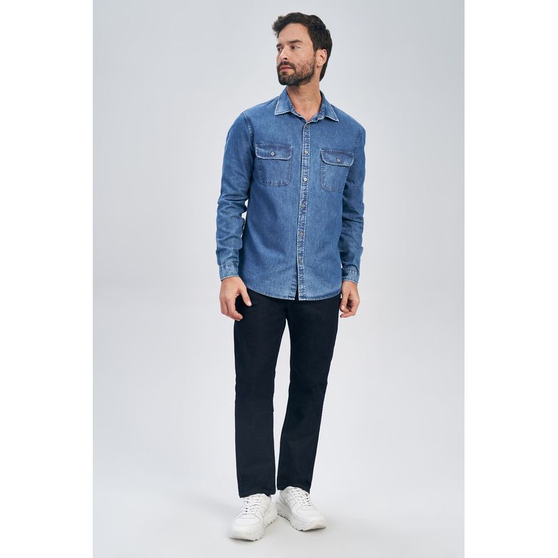 Camisa-Jeans-Soft-Pocket-Masculina-Acostamento