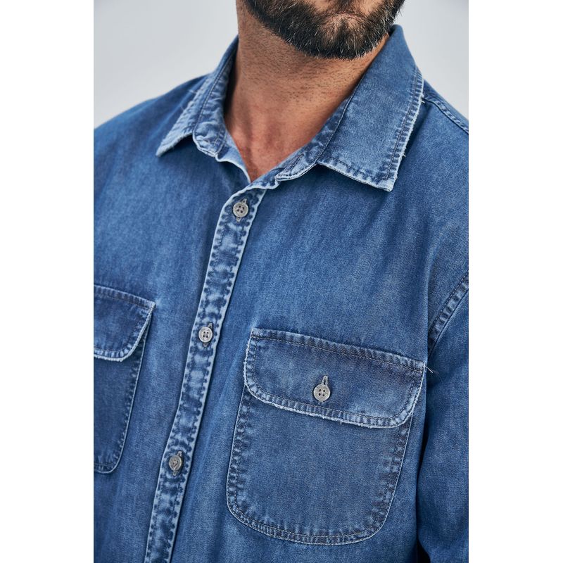 Camisa-Jeans-Soft-Pocket-Masculina-Acostamento