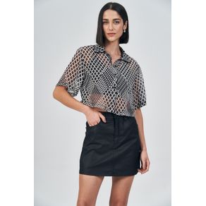 Camisa-Cropped-Print-Feminina-Acostamento Camisa-Cropped-Print-Feminina-Acostamento