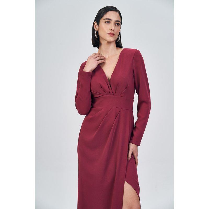 Vestido-Longo-Fenda-Lateral-Feminino-Acostamento