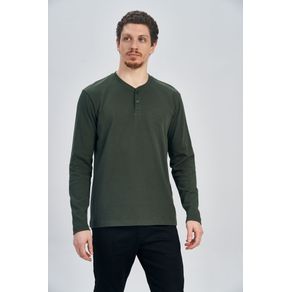 Camiseta-Henley-Manga-Longa-Masculina-Acostamento Camiseta-Henley-Manga-Longa-Masculina-Acostamento