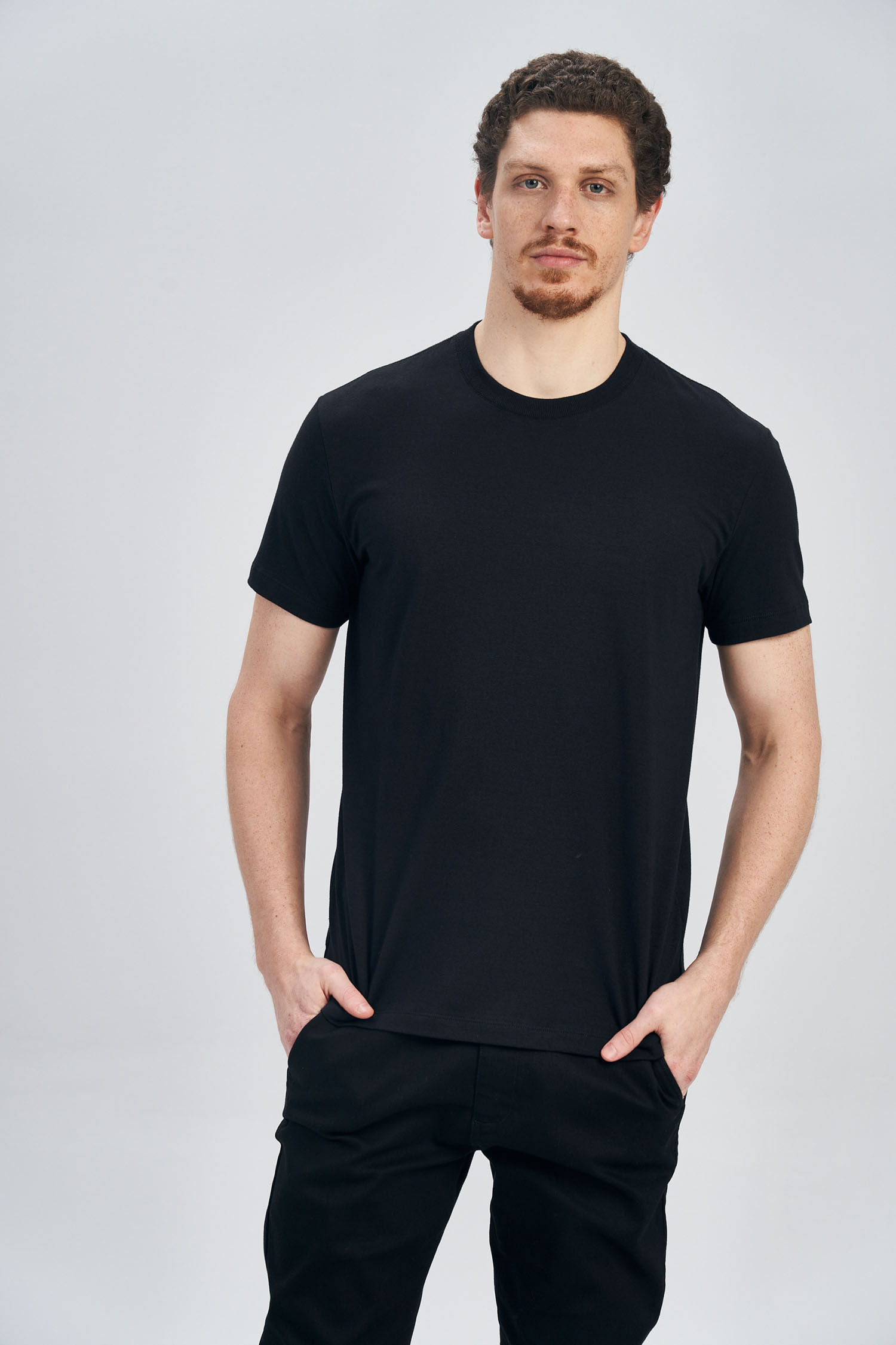 Camiseta Casual Masculina Acostamento