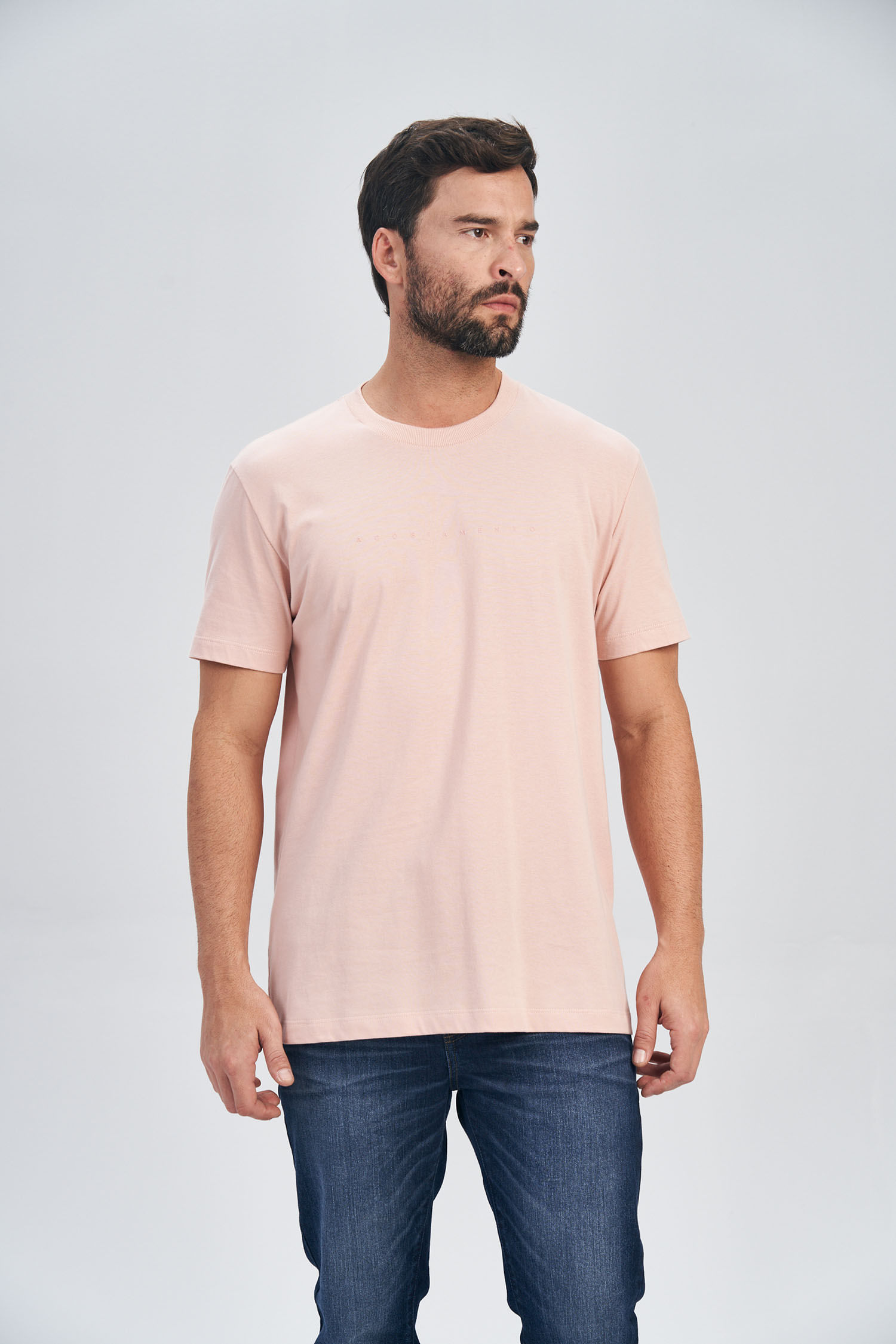 Camiseta Clássica Masculina Acostamento