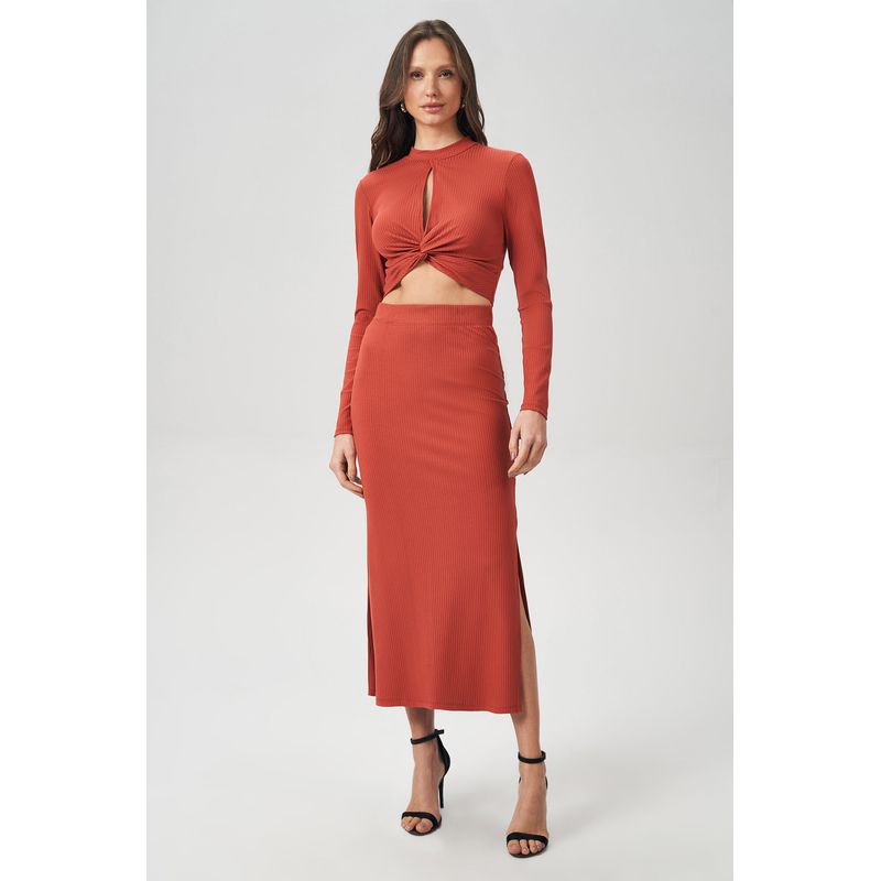 Conjunto-Canelado-Blusa-e-Saia-Feminino-Acostamento