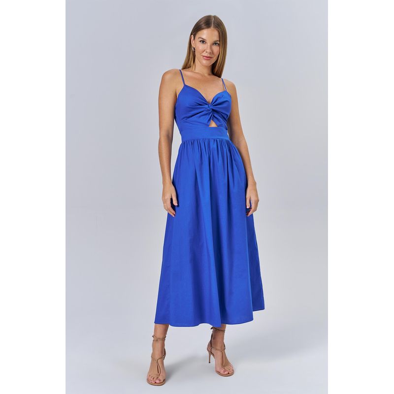 Vestido-Resort-Midi-com-Torcao-Feminino-Acostamento