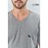 Camiseta-Basica-Gola-V-Masculina-Oversize-Acostamento Camiseta-Basica-Gola-V-Masculina-Oversize-Acostamento