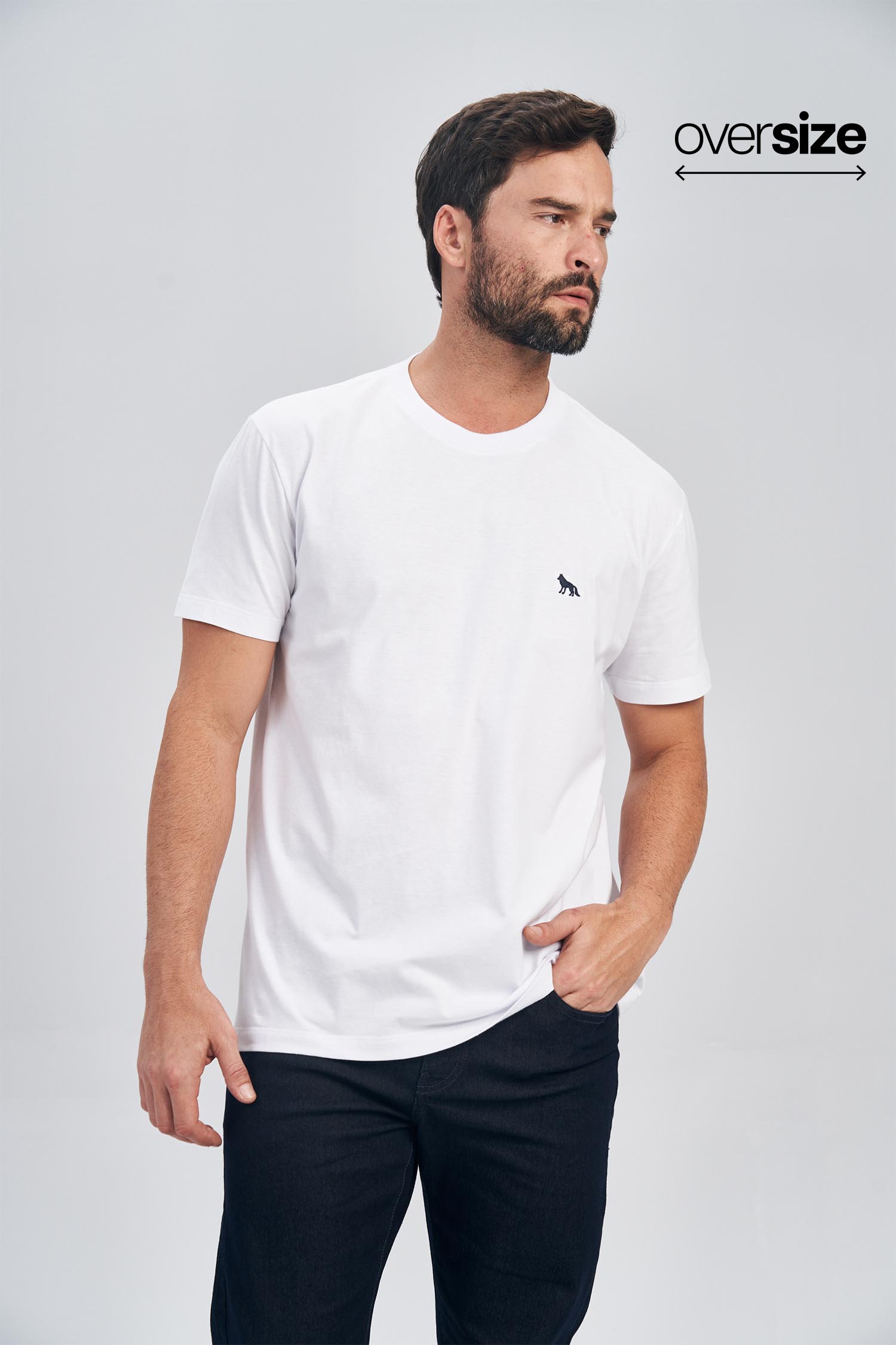 Camiseta New Basic Masculina Oversize Acostamento