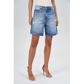 Bermuda-Jeans-Classic-Clear-Feminina-Acostamento Bermuda-Jeans-Classic-Clear-Feminina-Acostamento