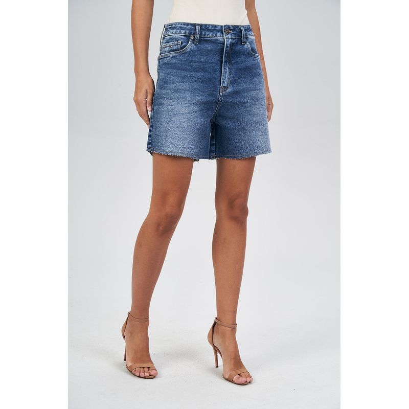 Bermuda-Jeans-Classic-Mesclada-Feminina-Acostamento