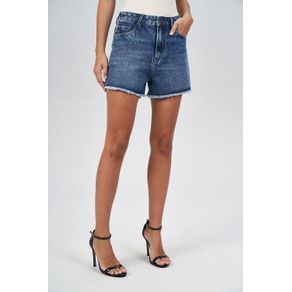 Short-Jeans-Classic-Desfiado-Feminino-Acostamento Short-Jeans-Classic-Desfiado-Feminino-Acostamento