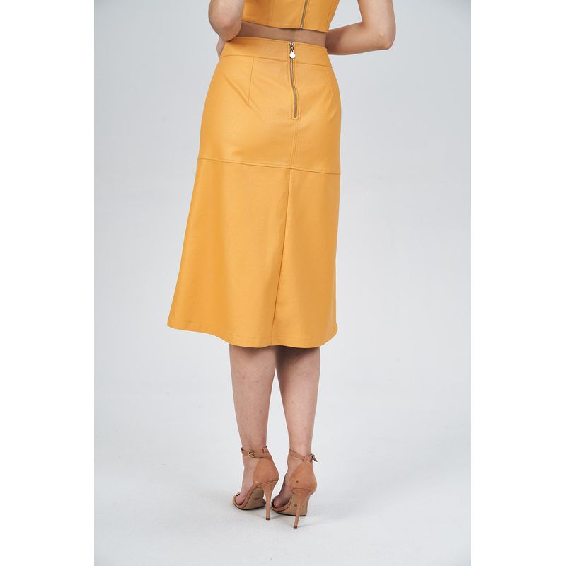 Saia-Midi-PU-Fenda-Lateral-Feminina-Acostamento