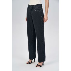 Calca-Jeans-Straight-Aplicacoes-Feminina-Acostamento Calca-Jeans-Straight-Aplicacoes-Feminina-Acostamento