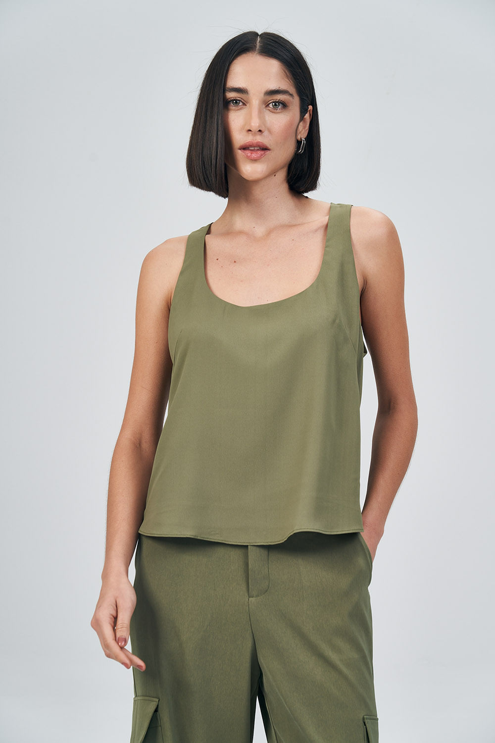 Blusa Fashion Fluída Feminina Acostamento