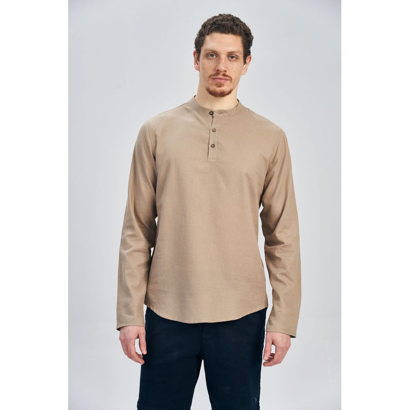 Bata-Casual-Linho-Masculina-Acostamento