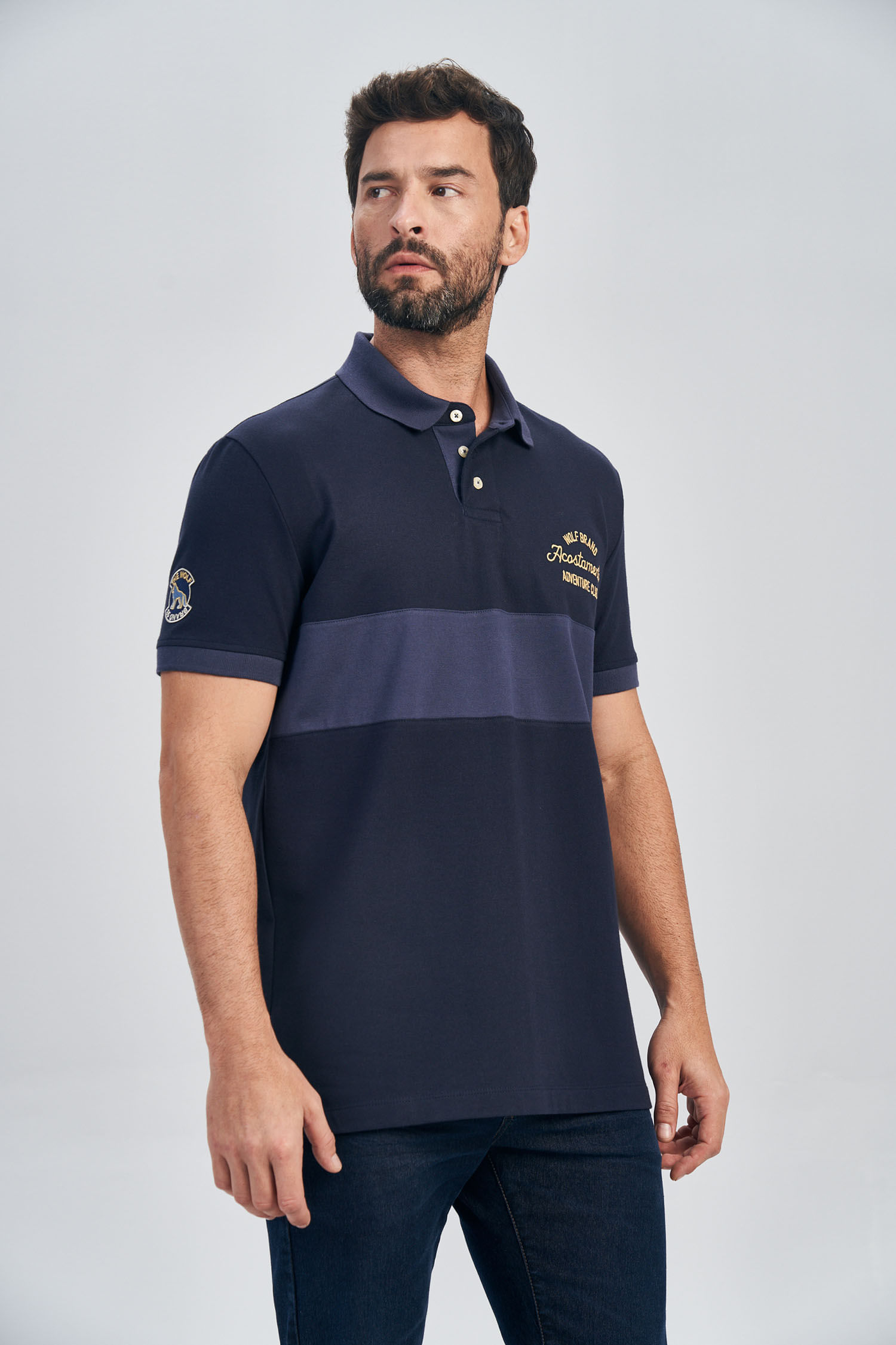 Polo Faixa 93 Masculina Acostamento