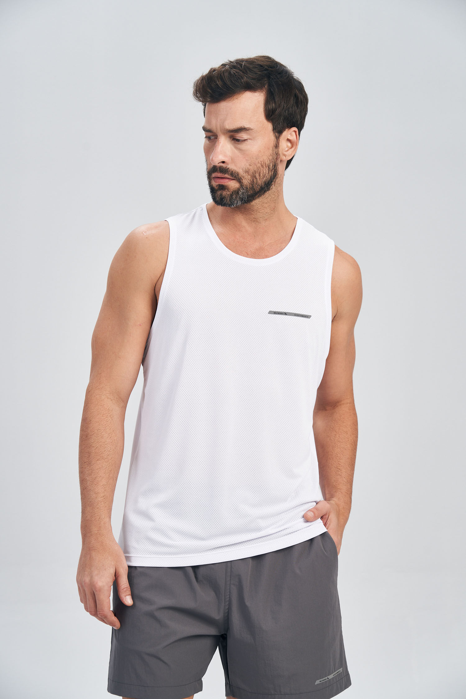 Regata Dry Esportiva Masculina Acostamento