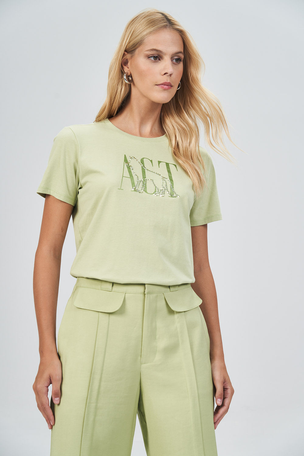 T-Shirt ACT Bright Feminina Acostamento