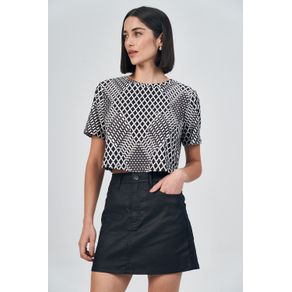 T-Shirt-Cropped-Print-Feminina-Acostamento T-Shirt-Cropped-Print-Feminina-Acostamento