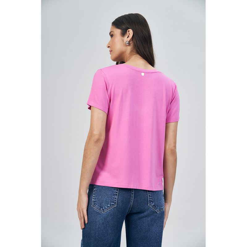 T-Shirt-Gola-V-Basic-Feminina-Acostamento