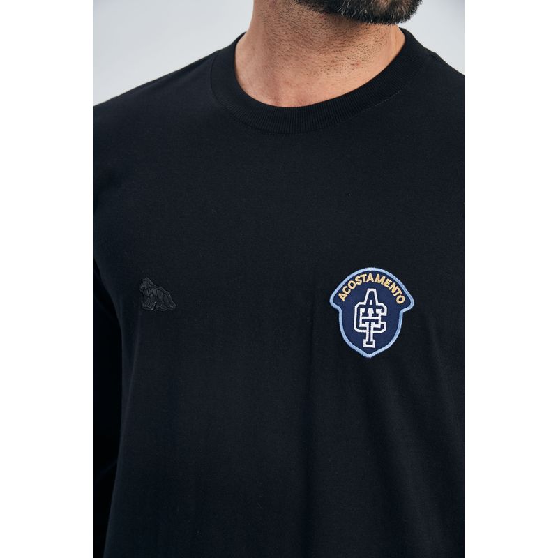 Camiseta-Manga-Longa-Emblema-Masculina-Acostamento