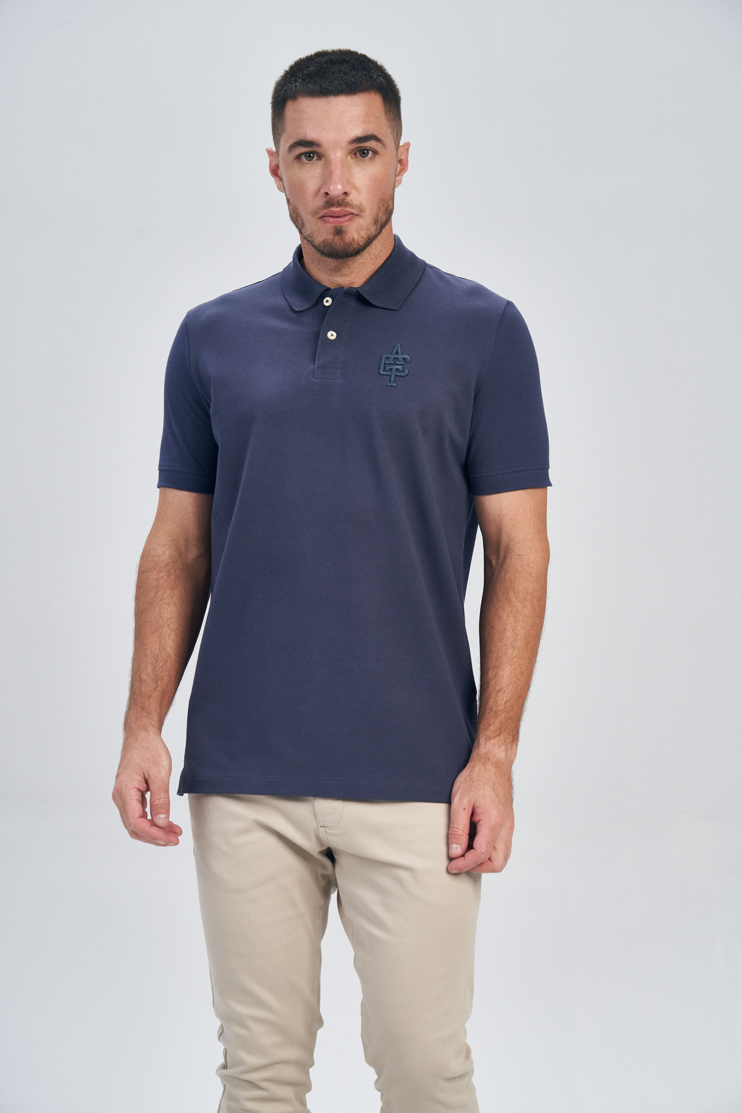 Polo Bordado ACT Masculina Acostamento