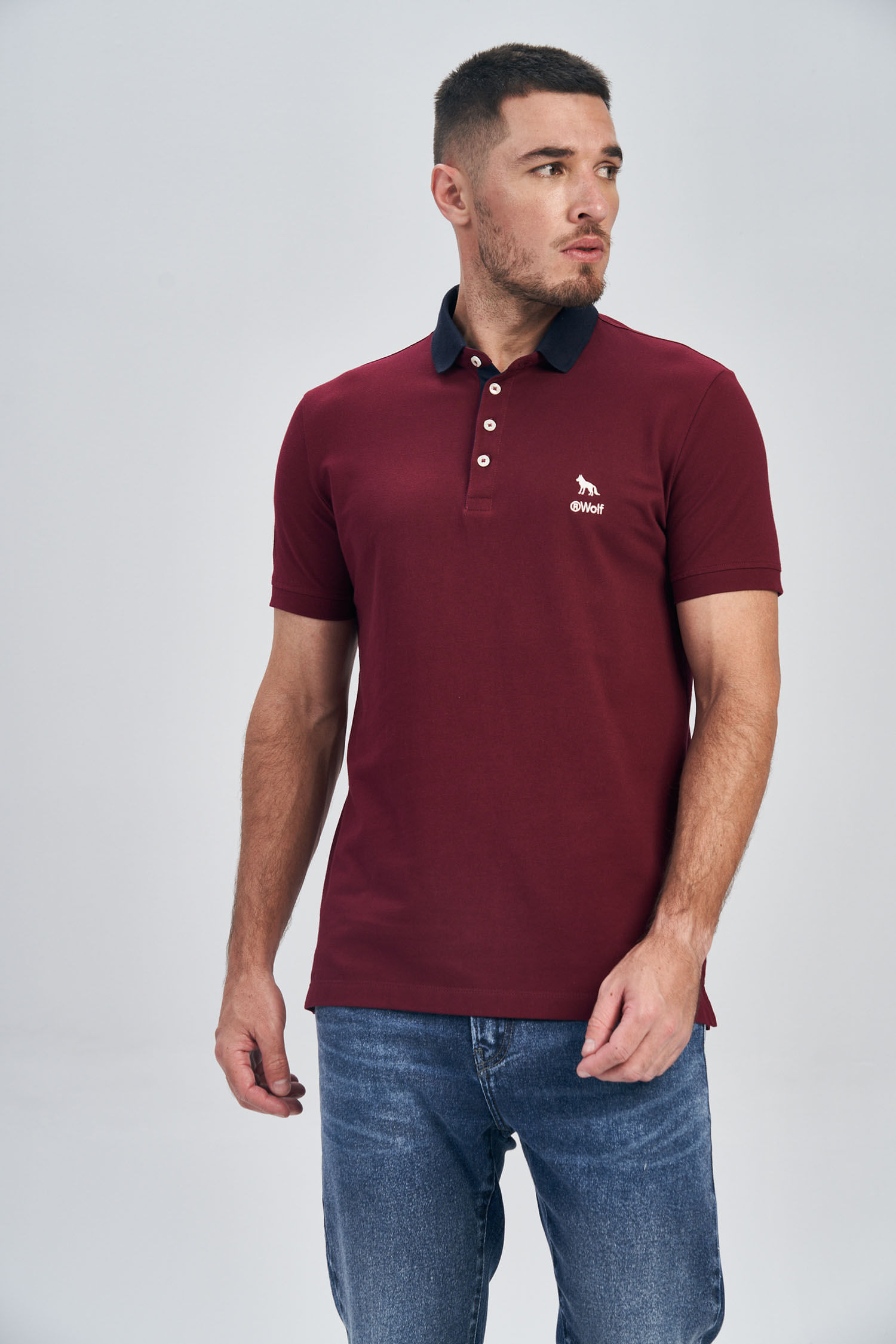 Polo Number 3 Masculina Acostamento