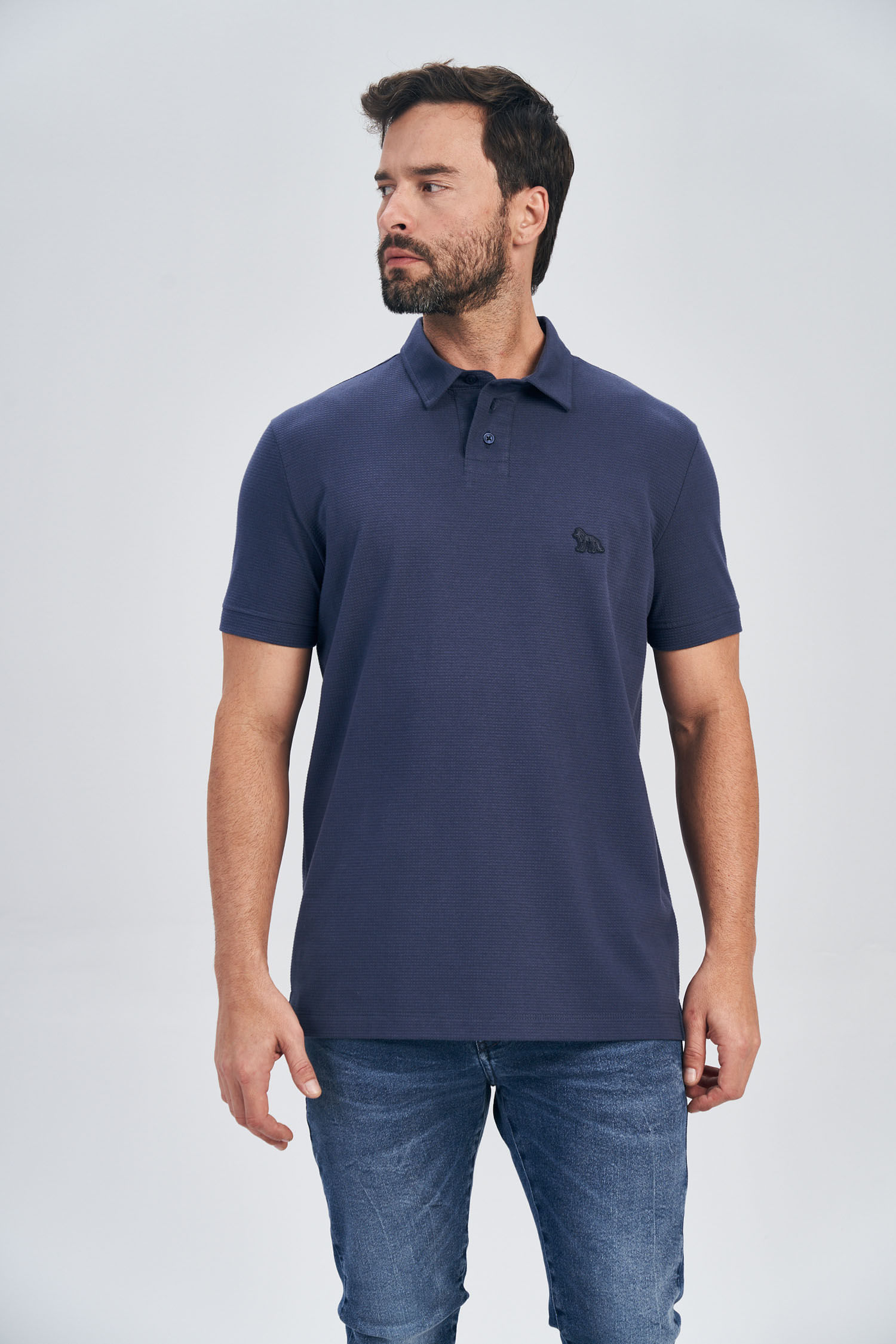 Polo Square Masculina Acostamento