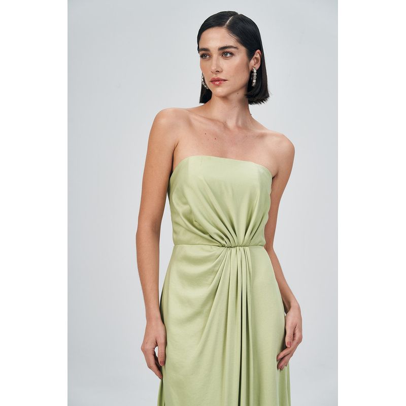 Vestido-Acinturado-Com-Camadas-Feminino-Acostamento