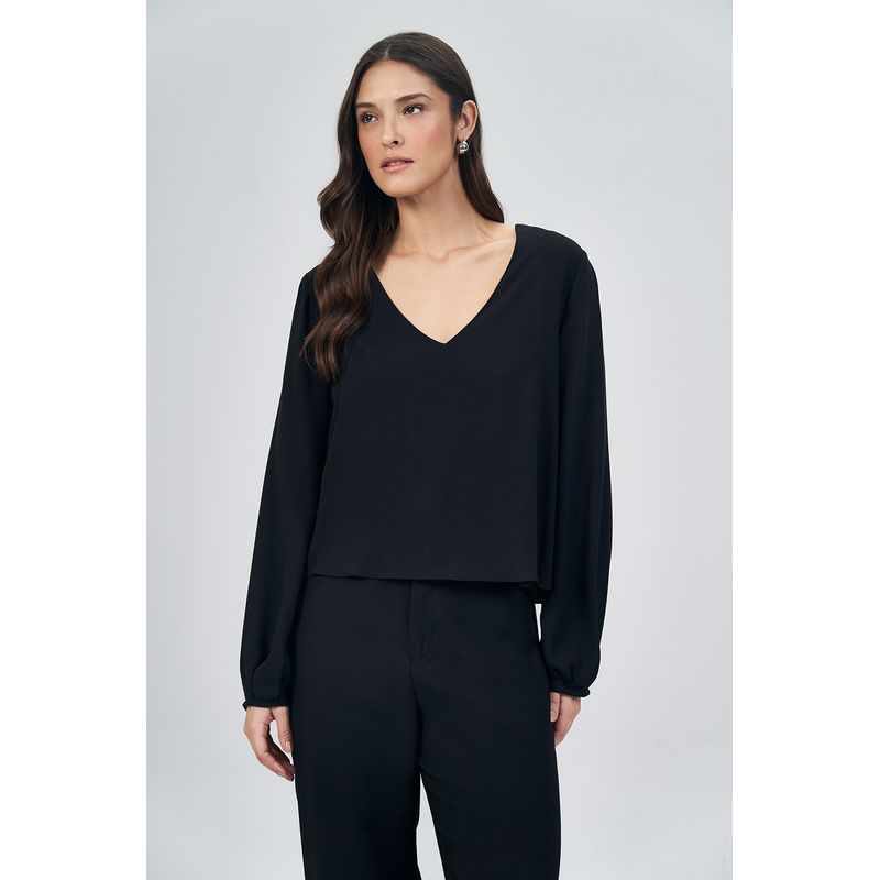 Blusa-Decote-V-Fashion-Feminina-Acostamento