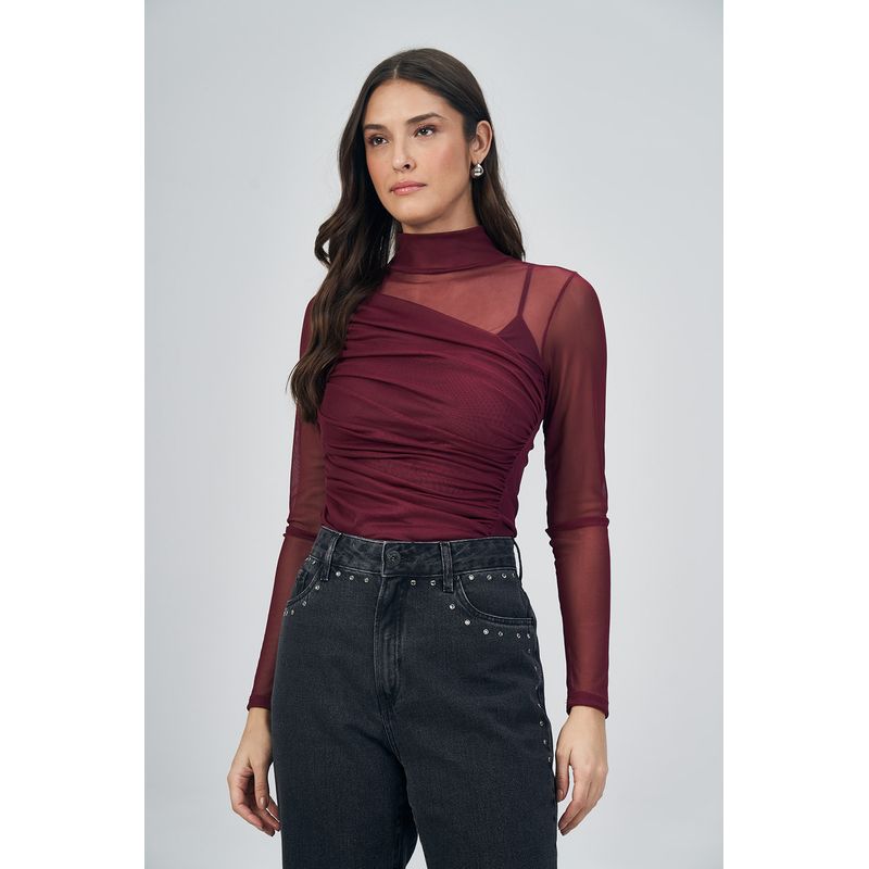 Blusa-Tule-Com-Drapeado-Black-Feminina-Acostamento