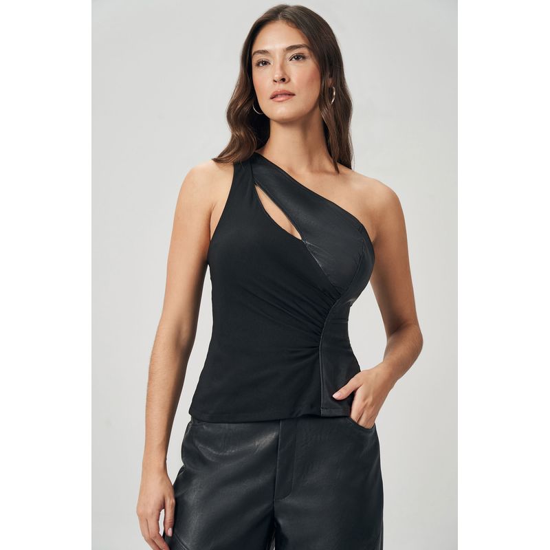 Blusa-Black-Recorte-PU-Feminina-Acostamento