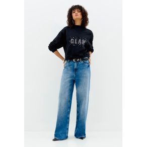 Calca-Jeans-Wide-Strass-Feminina-Inblanche Calca-Jeans-Wide-Strass-Feminina-Inblanche