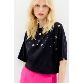 T-Shirt-Glam-com-Aplicacao-Feminina-Inblanche T-Shirt-Glam-com-Aplicacao-Feminina-Inblanche