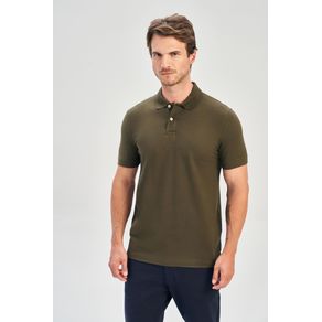 Polo-Lobo-Bordado-Masculina-Acostamento Polo-Lobo-Bordado-Masculina-Acostamento