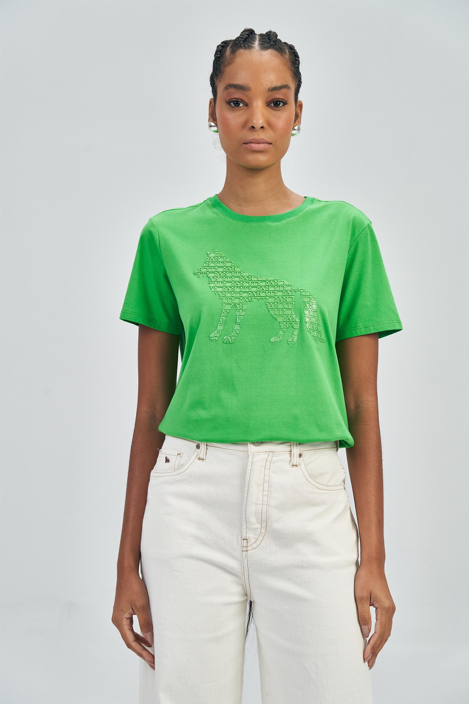 T-Shirt Lobo Touch Feminina Acostamento