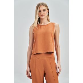 Blusa-Sem-Manga-Fluida-Feminina-Acostamento Blusa-Sem-Manga-Fluida-Feminina-Acostamento