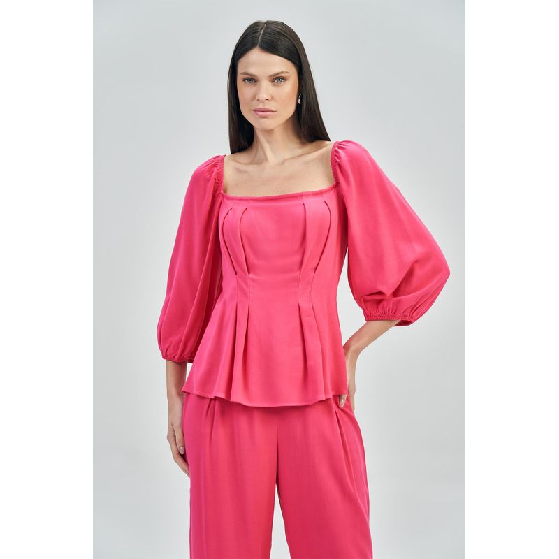 Blusa-Balone-com-Prega-Feminina-Acostamento