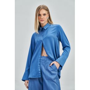 Camisa-Cetim-Feminina-Acostamento Camisa-Cetim-Feminina-Acostamento