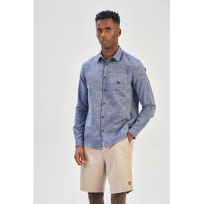 Camisa-Manga-Longa-Riscas-Masculina-Acostamento Camisa-Manga-Longa-Riscas-Masculina-Acostamento