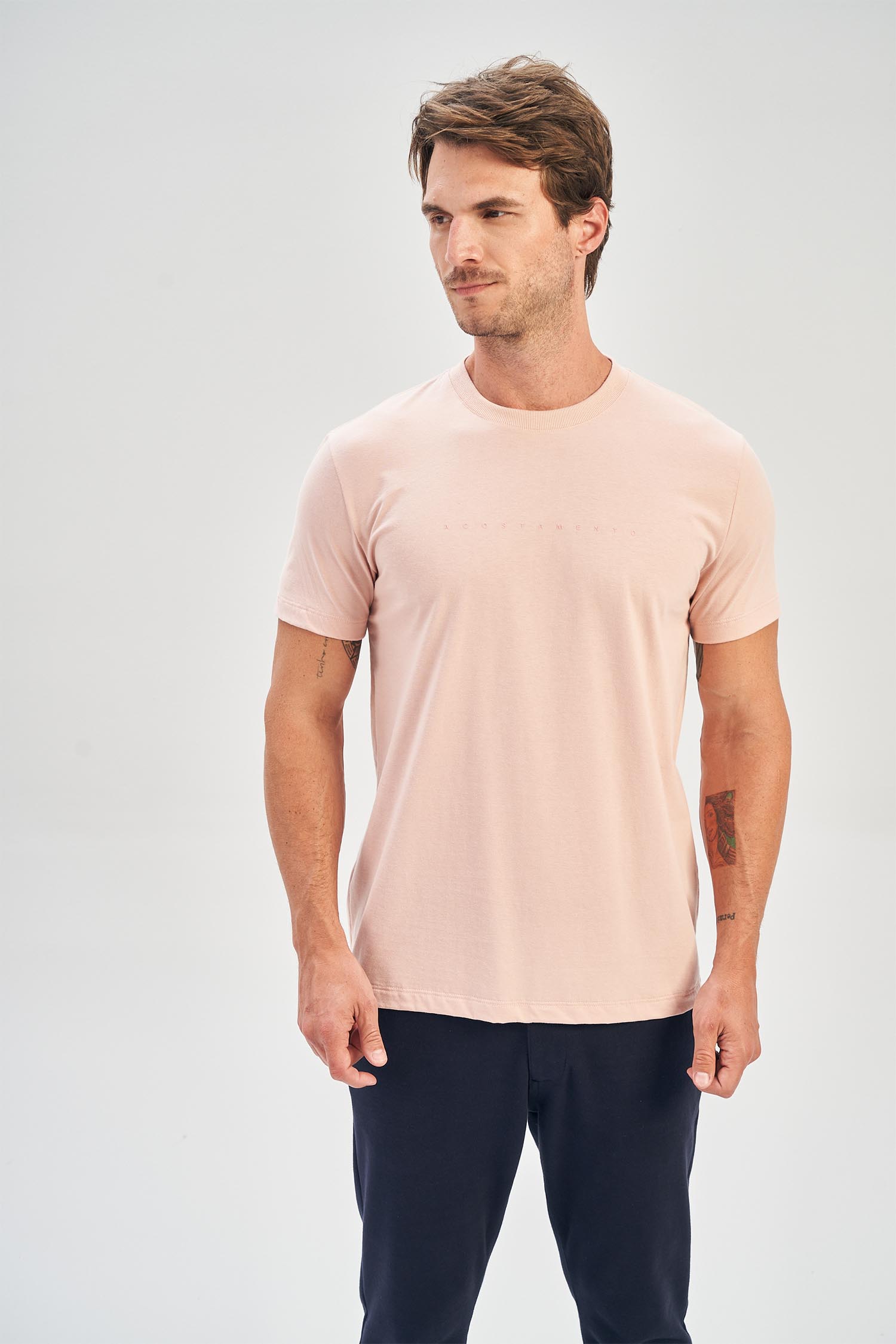 Camiseta Essential Minimalista Masculina Acostamento