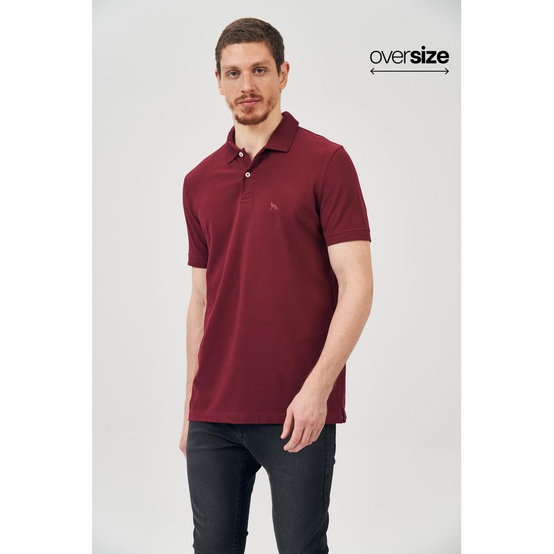 Polo-Piquet-Essential-Masculina-Oversize-Acostamento