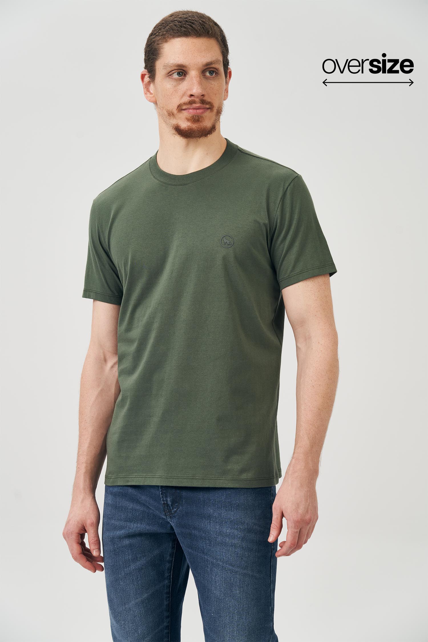 Camiseta Circle Wolf Masculina Oversize Acostamento