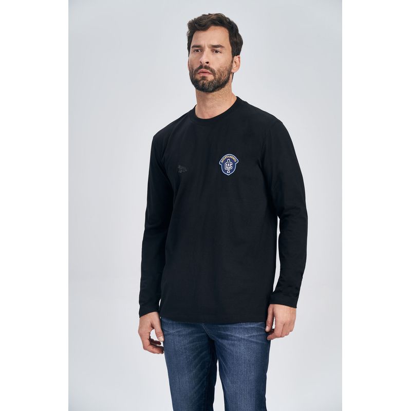 Camiseta-Manga-Longa-Emblema-Masculina-Acostamento