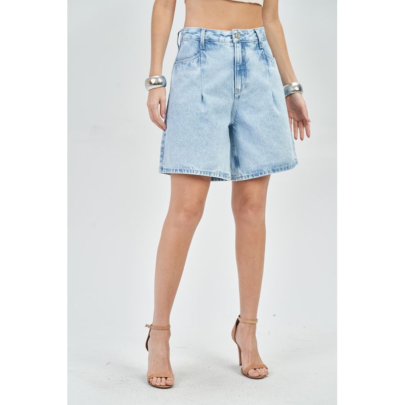 Bermuda-Jeans-Classic-Prega-Feminino-Acostamento