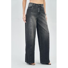 Calca-Jeans-Wide-Fenda-Feminina-Acostamento Calca-Jeans-Wide-Fenda-Feminina-Acostamento