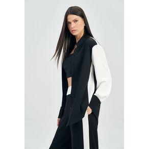 Camisa-Manga-Longa-Duo-Color-Feminina-Acostamento Camisa-Manga-Longa-Duo-Color-Feminina-Acostamento