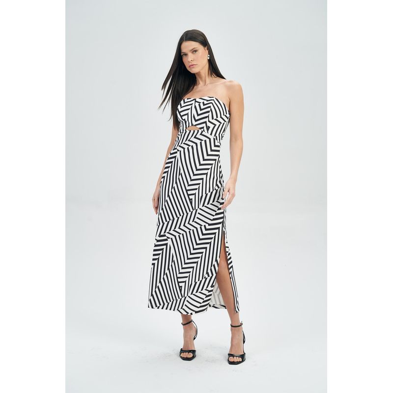 Vestido-Print-Sem-Alca-e-Fenda-Feminino-Acostamento
