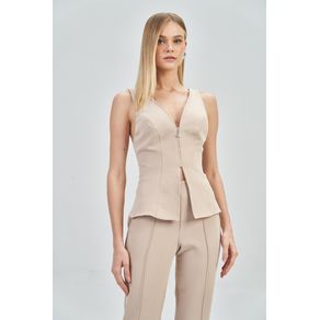 Blusa-Ziper-Frontal-Feminina-Acostamento Blusa-Ziper-Frontal-Feminina-Acostamento