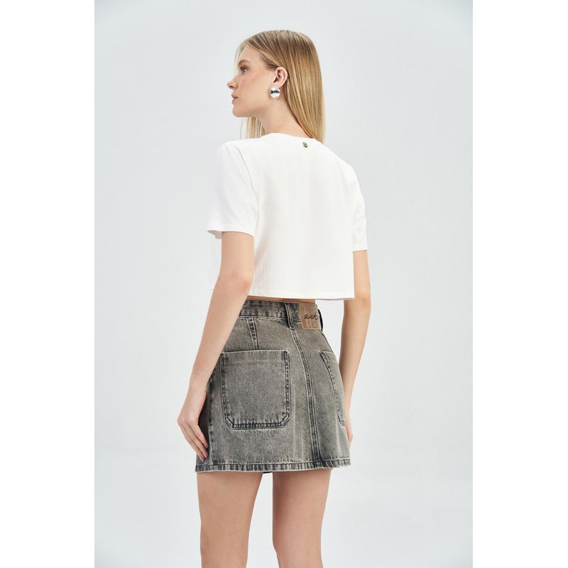 T-Shirt-Cropped-Brilho-Feminina-Acostamento